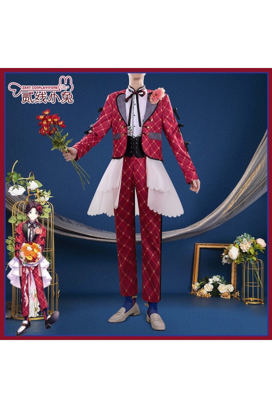 2XXT Cosplay Vtuber Virtual YouTuber Saegusa Akina Prism Heart June Bride Cosplay Costume